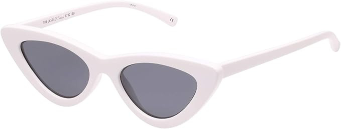 Le Specs. THE LAST LOLITA womens WHITE eyewear | Amazon (US)