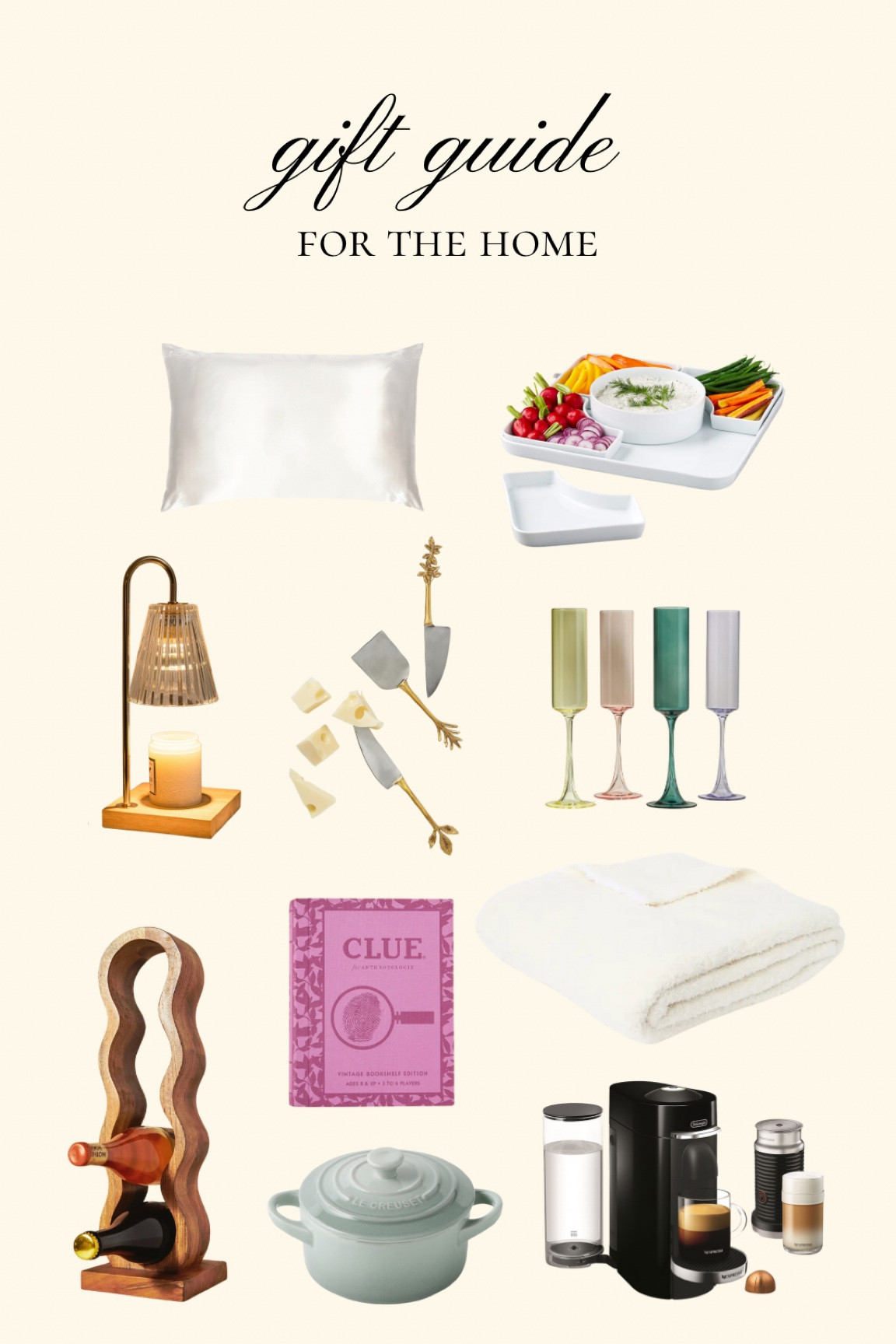 2023 gift guide for the home 🫶🏼 we put some of these on our wedding registry & we’re obsessed. also own some of these things (slip pillowcase, nespresso, and the barefoot dreams throw) & they are staples in our home!

#LTKCyberWeek #LTKGiftGuide #LTKHoliday