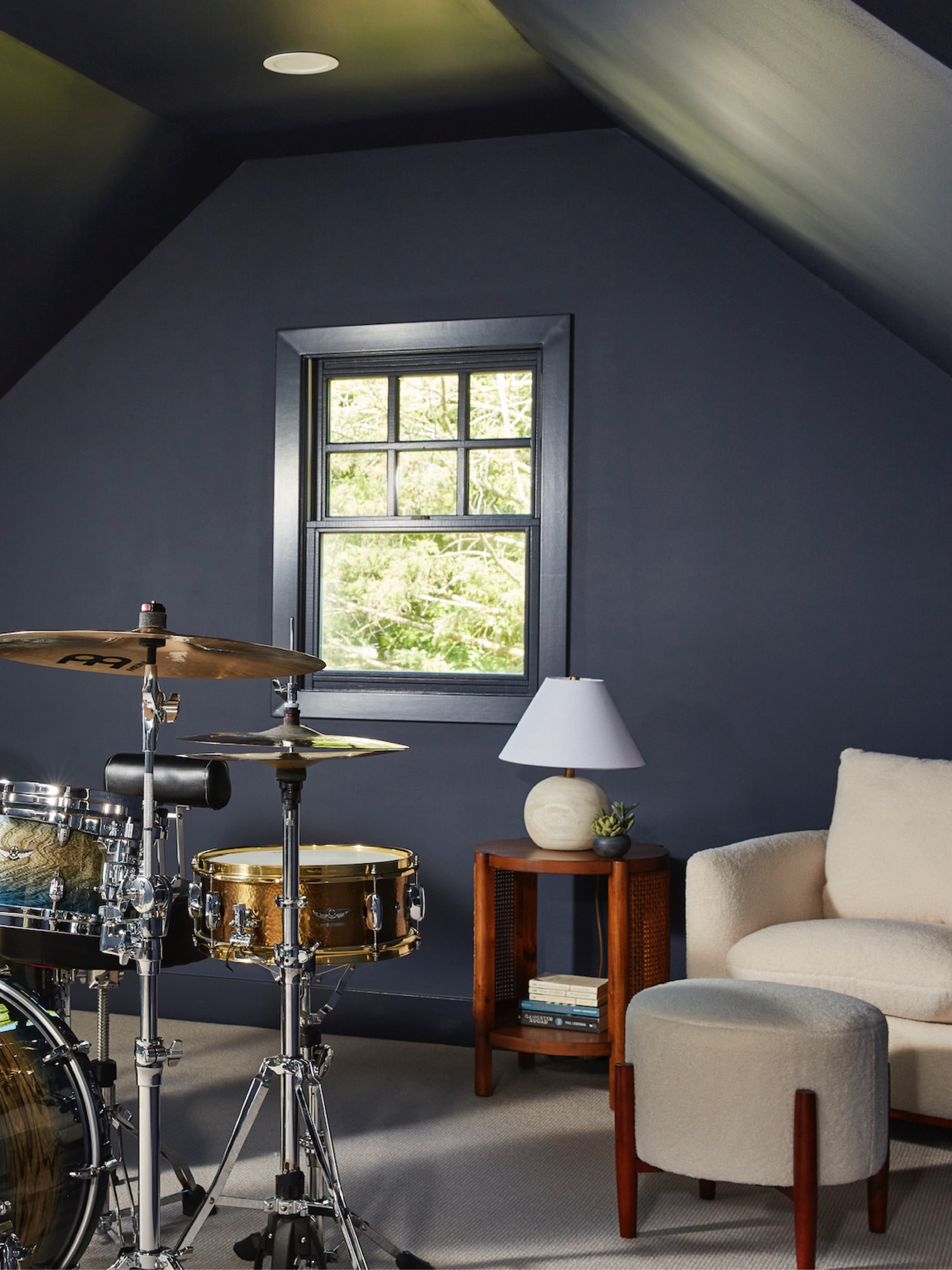 Moody room vibes. And all of the furniture is from Target! I also linked the paint color which is Sherwin Williams charcoal blue.

#LTKStyleTip #LTKSaleAlert #LTKHome