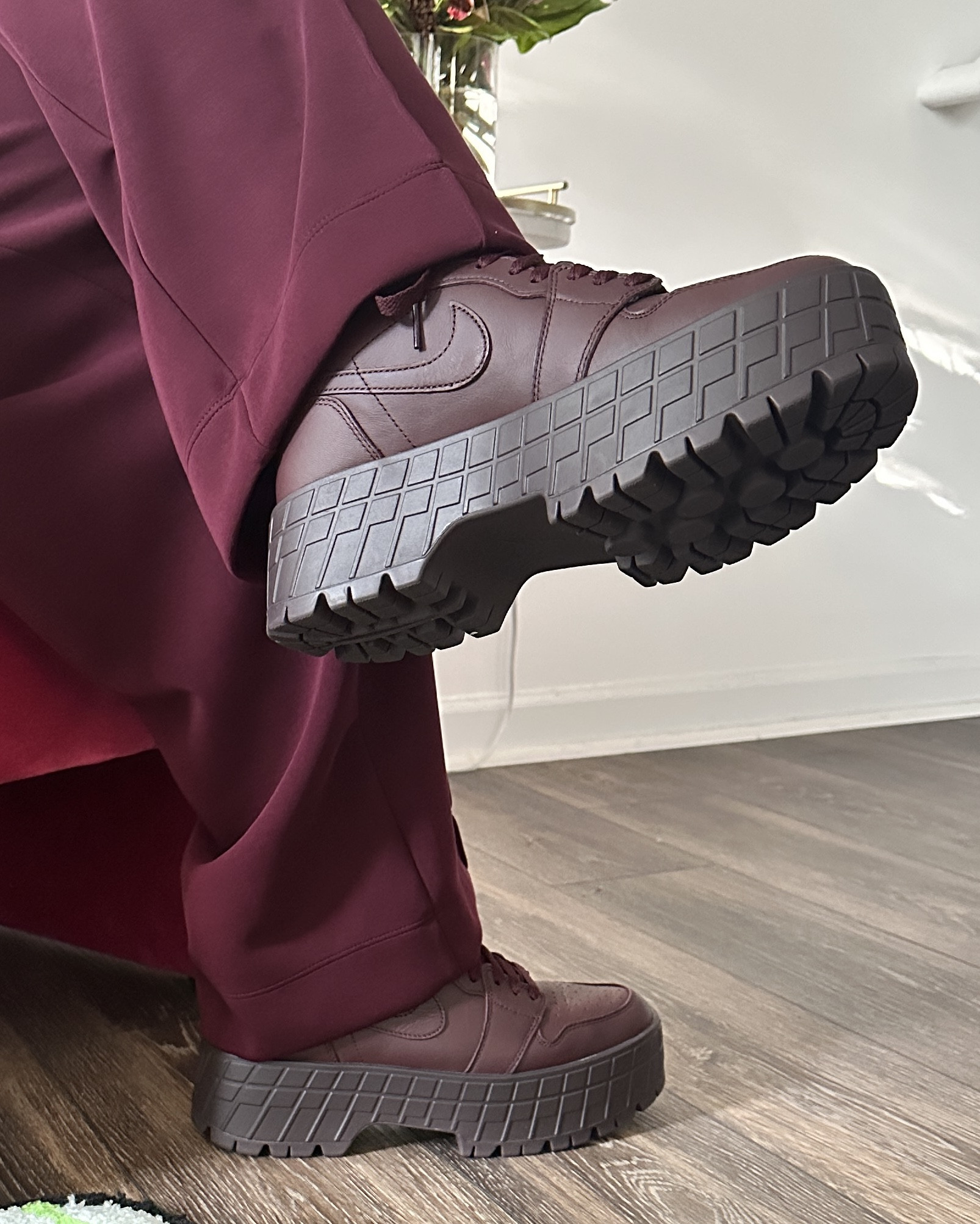 Jordan Brooklyns | Oxblood | Work style | Workwear | Sneaker Style

#LTKStyleTip #LTKShoeCrush #LTKWorkwear