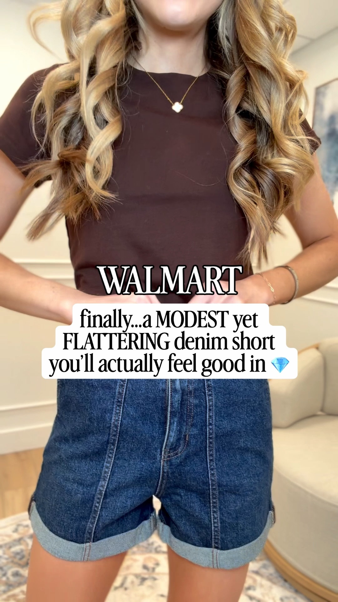 $18 Walmart shorts that look high-end 🤍
These are the kind of shorts you’d expect to pay way more for — flattering fit, great quality, and such an easy elevated look. Perfect with a tank, tee, or lightweight sweater for an effortless spring and summer outfit. Such a good affordable find ✨

Walmart shorts, affordable summer shorts, high end look for less, casual summer outfits, budget friendly fashion, everyday style, Walmart fashion finds
@Target @walmart 

#LTKSeasonal #LTKootd #LTKgrwm