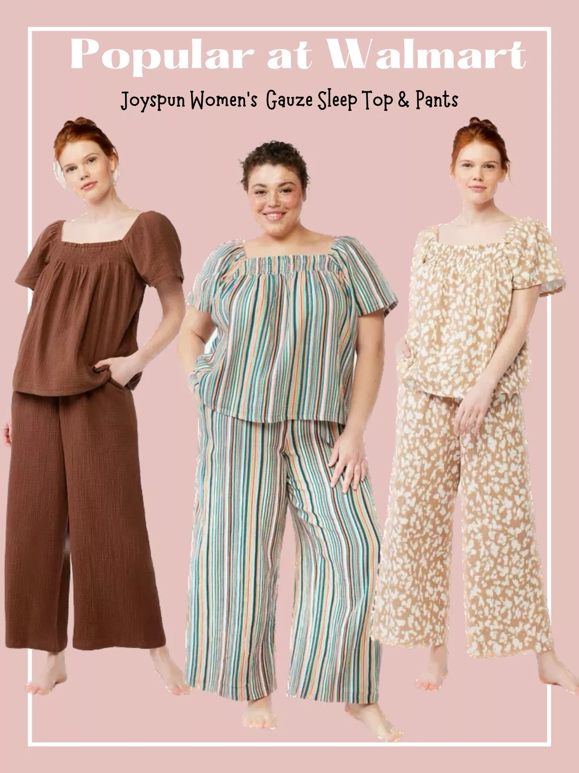 Joyspun Women's Gauze Sleep Pants, … curated on LTK