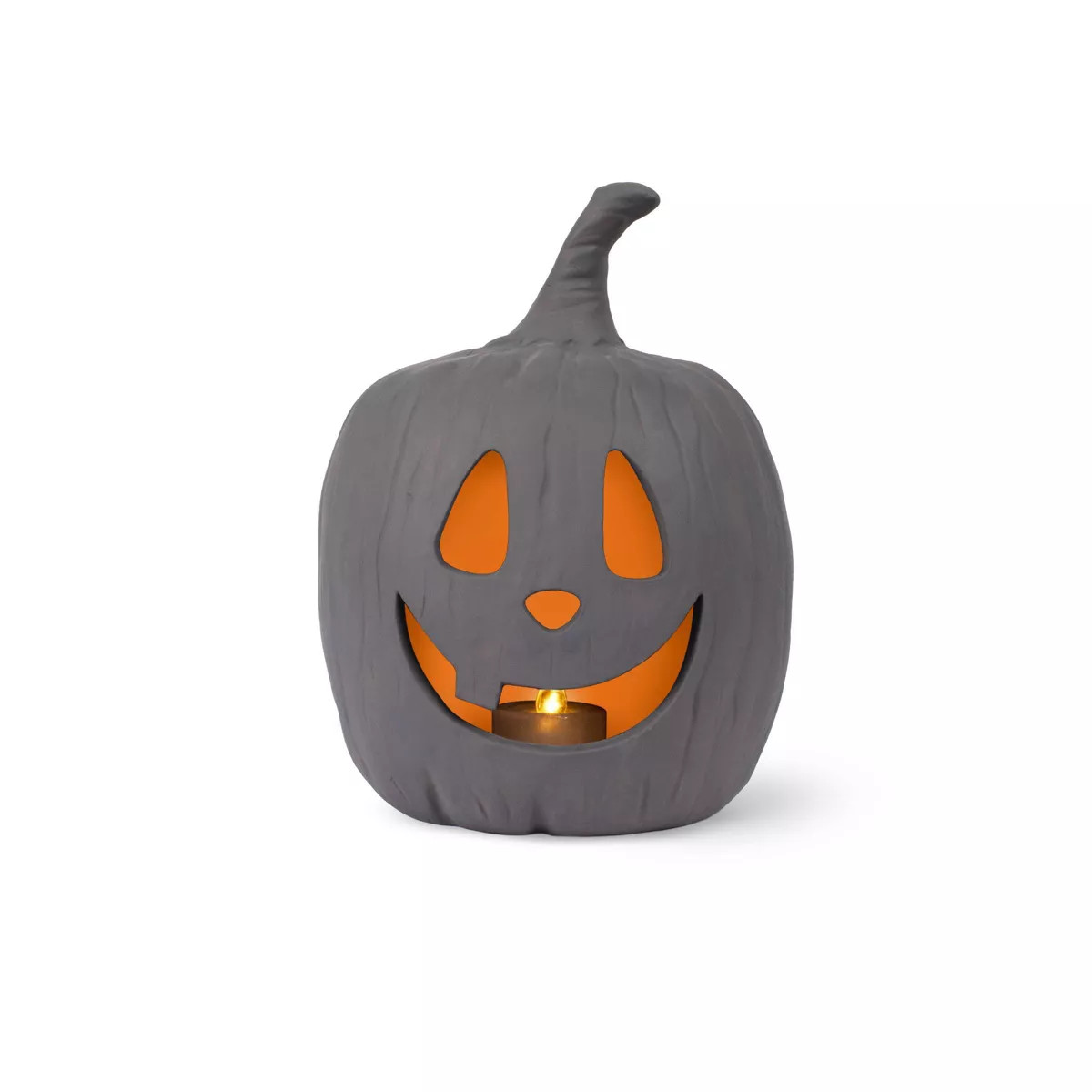 Terracotta Pumpkin LED Gray - Bullseye's Playground™ | Target