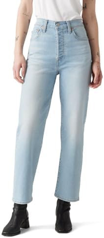 Levi's Women's Ribcage Straight Ankle Jeans | Amazon (US)