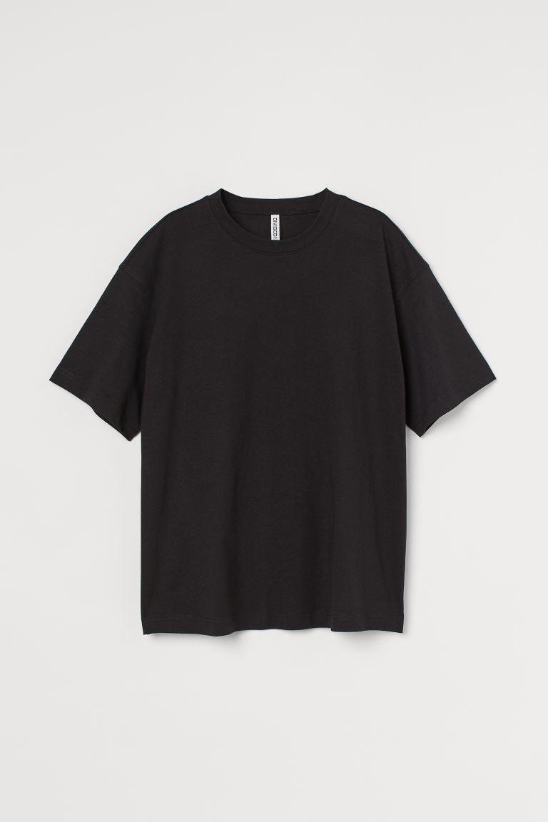 Wide-cut Cotton T-shirt | H&M (US)