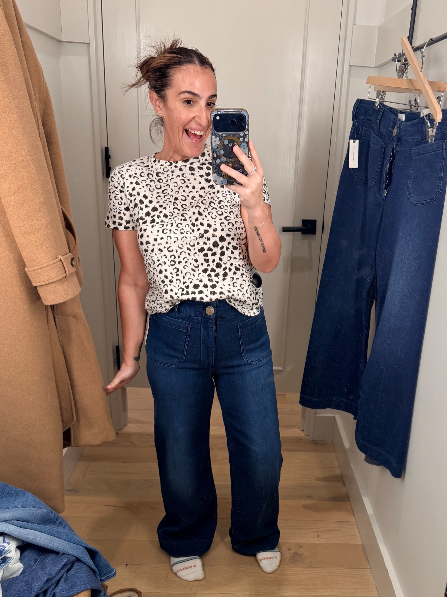 Can you believe these are sweatpants! So comfy but look so elevated on! I sized down to a 28. 

#LTKOver40 #LTKWorkwear #LTKmomlife