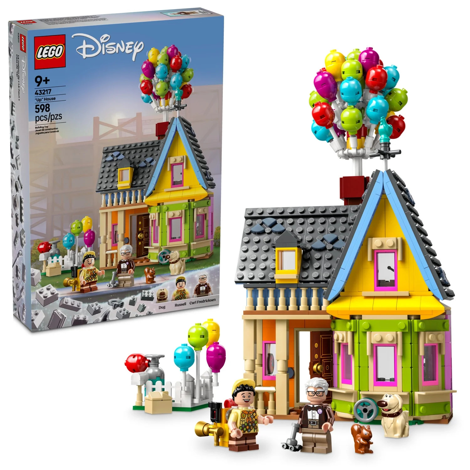 LEGO Disney and Pixar ‘Up’ House 43217 Disney 100 Celebration Classic Building Toy Set for Ki... | Walmart (US)