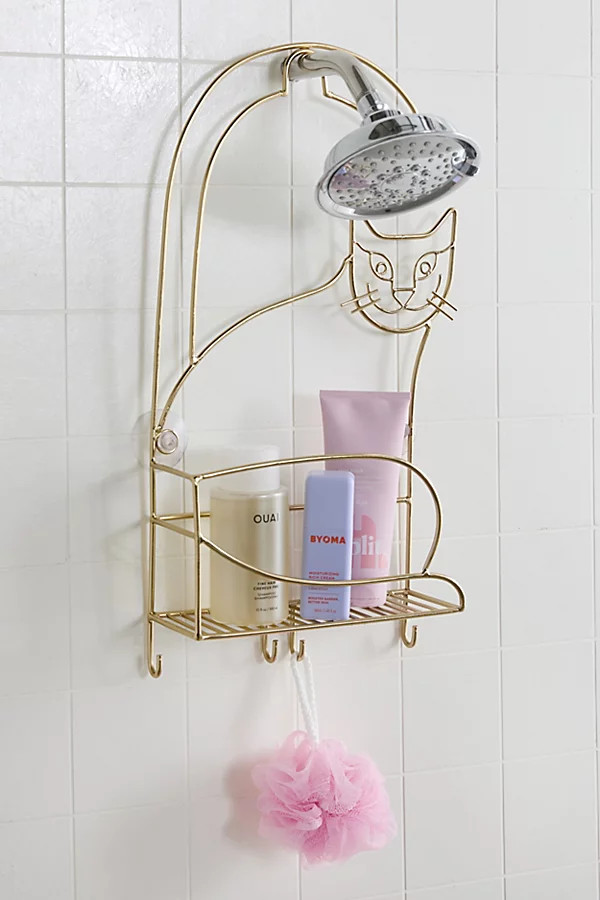 Cat Shower Caddy | Urban Outfitters (US and RoW)