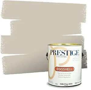 PRESTIGE Paints P300-P-SW7036 Interior Paint and Primer in One, 1-Gallon, Eggshell, Comparable Ma... | Amazon (US)