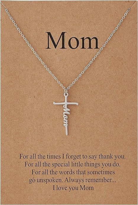 Lcherry Faith Cross Necklace for Women Religious Gifts for Women Christian Jewelry Gifts for Wome... | Amazon (US)