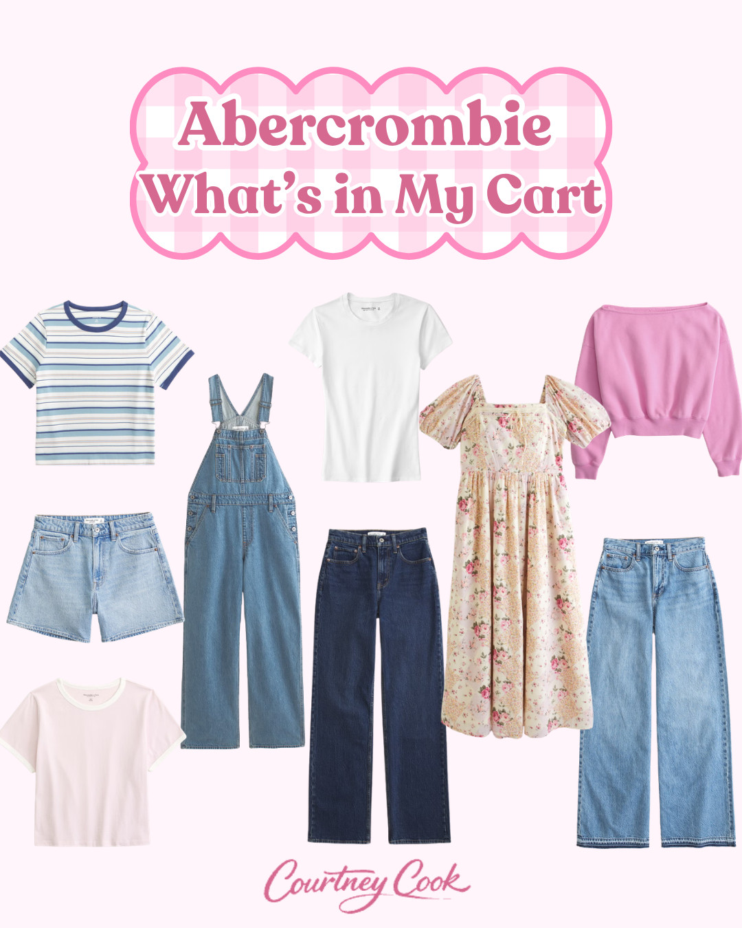 Abercrombie What's in My Cart! 🤍 LAST DAY, ONLY IN THE APP Extra 20% off purchases of $125+*USE CODE: AF20 

 #LTKgrwm #LTKootd #LTKSaleAlert