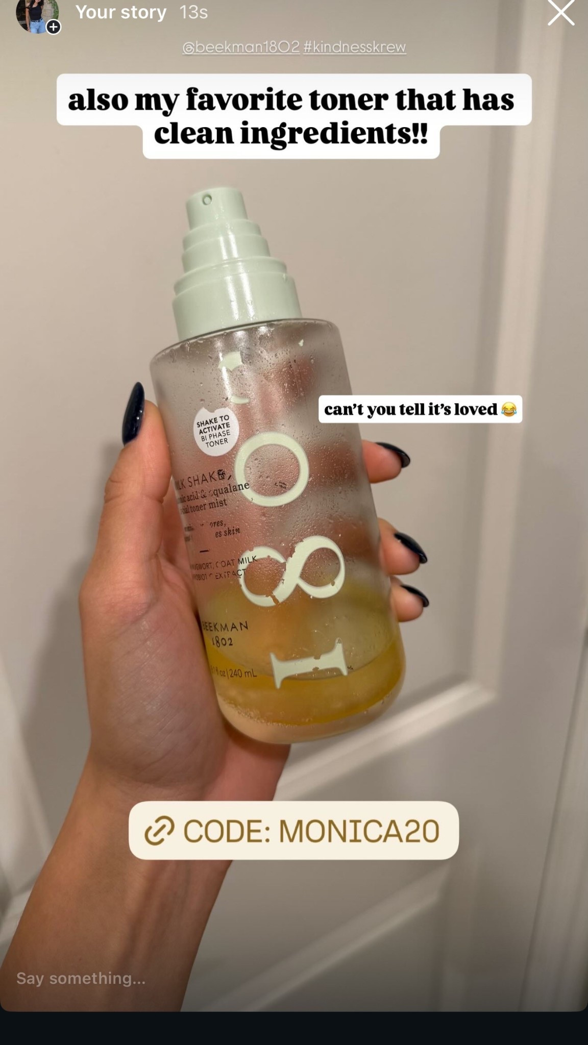 Clean ingredient face toner

#LTKmorningroutine #LTKBeauty #LTKselfcare