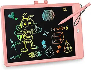 KOKODI LCD Writing Tablet, 10 Inch Colorful Toddler Doodle Board Drawing Tablet, Erasable Reusabl... | Amazon (US)