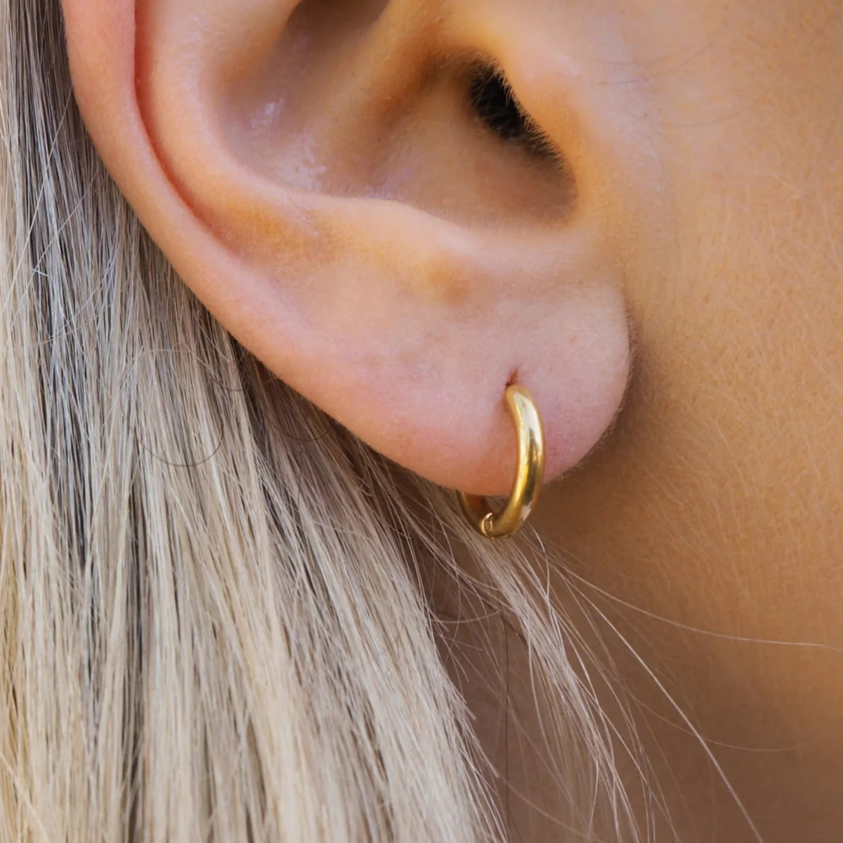 Mia Huggies | Gold | JacqMaria Jewelry