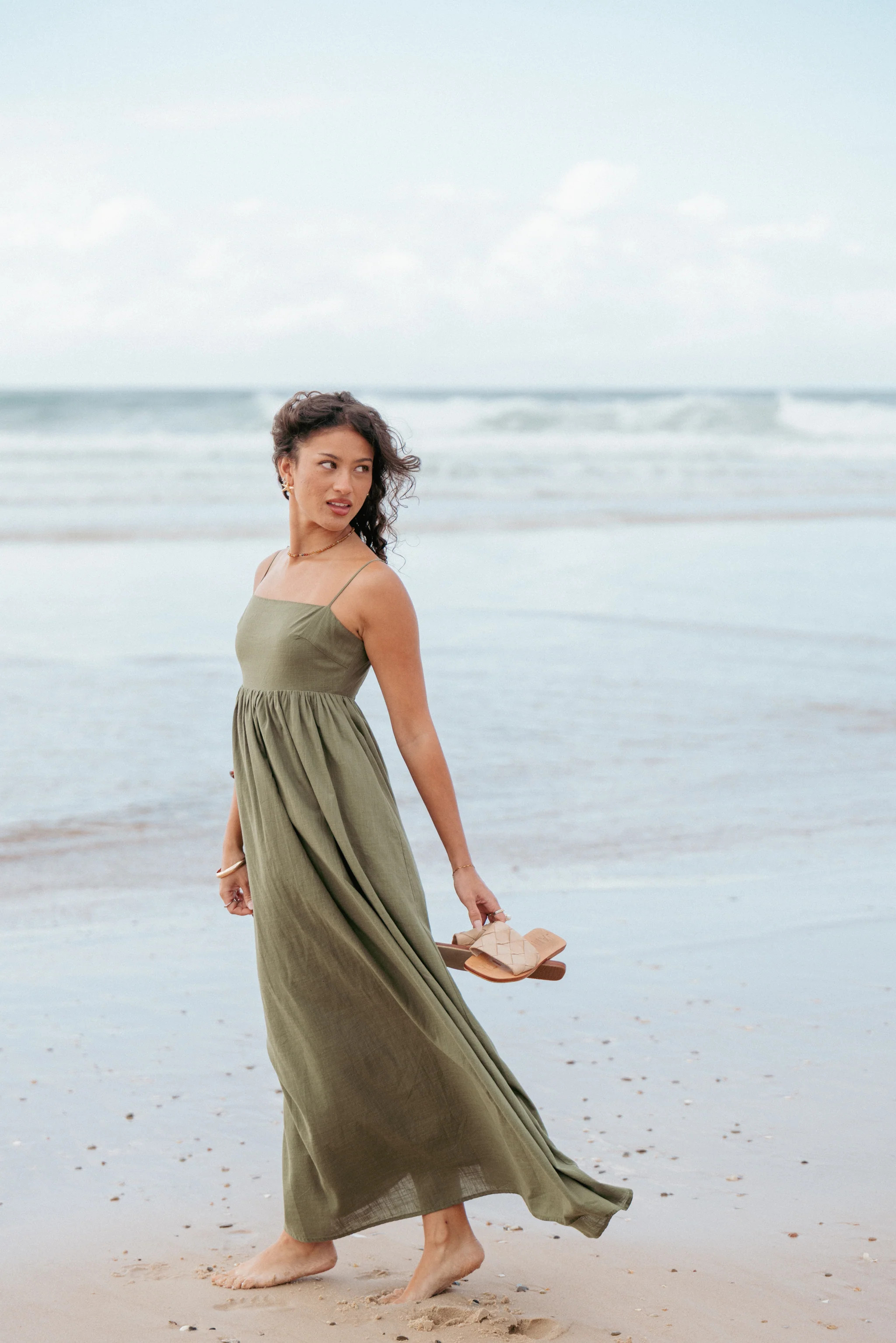 Odessa Maxi Dress - Palm Green | Petal & Pup (US)
