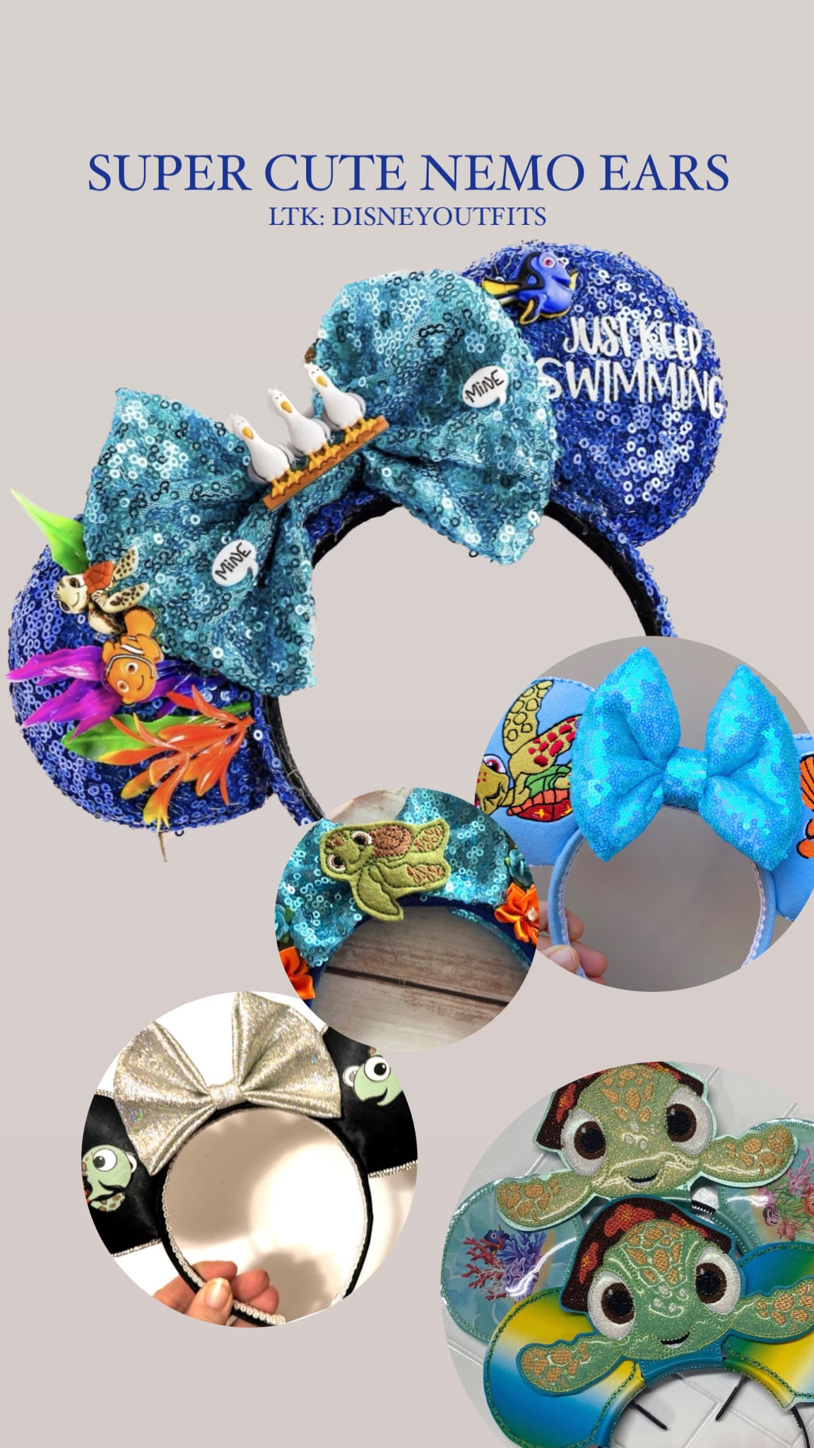 Super Cute Nemo Minnie Ears


#disneyears #minnieears #disneyears #mouseears #ears 

#LTKTravel #LTKFamily