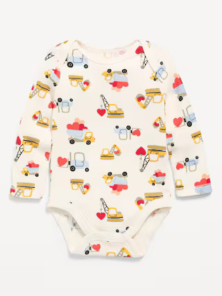 Printed Long-Sleeve Bodysuit for Baby | Old Navy (US)