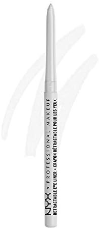 NYX PROFESSIONAL MAKEUP Mechanical Eyeliner Pencil, White | Amazon (US)
