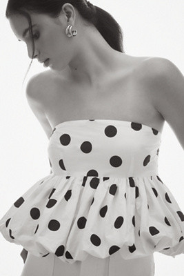 Maeve Sleeveless Babydoll Bubble Blouse | Anthropologie (US)