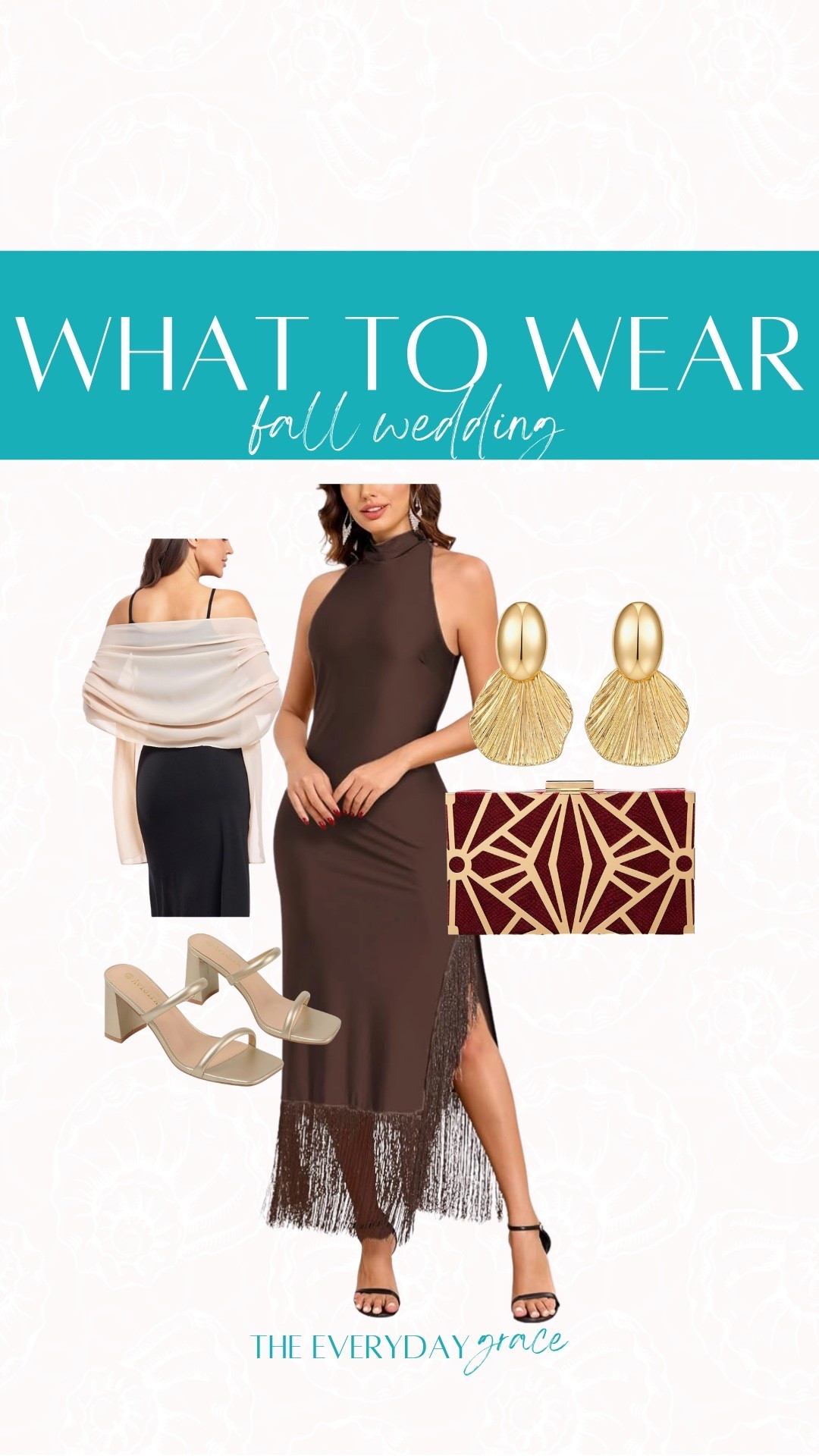 Wedding guest outfit, fall wedding, black tie, formal event dress

#LTKWedding
