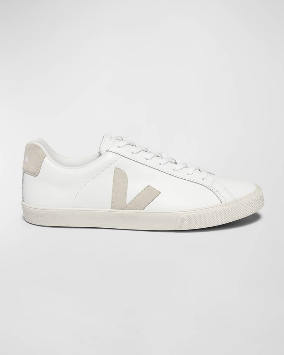 VEJA Esplar Bicolor Leather Low-Top Sneakers | Neiman Marcus