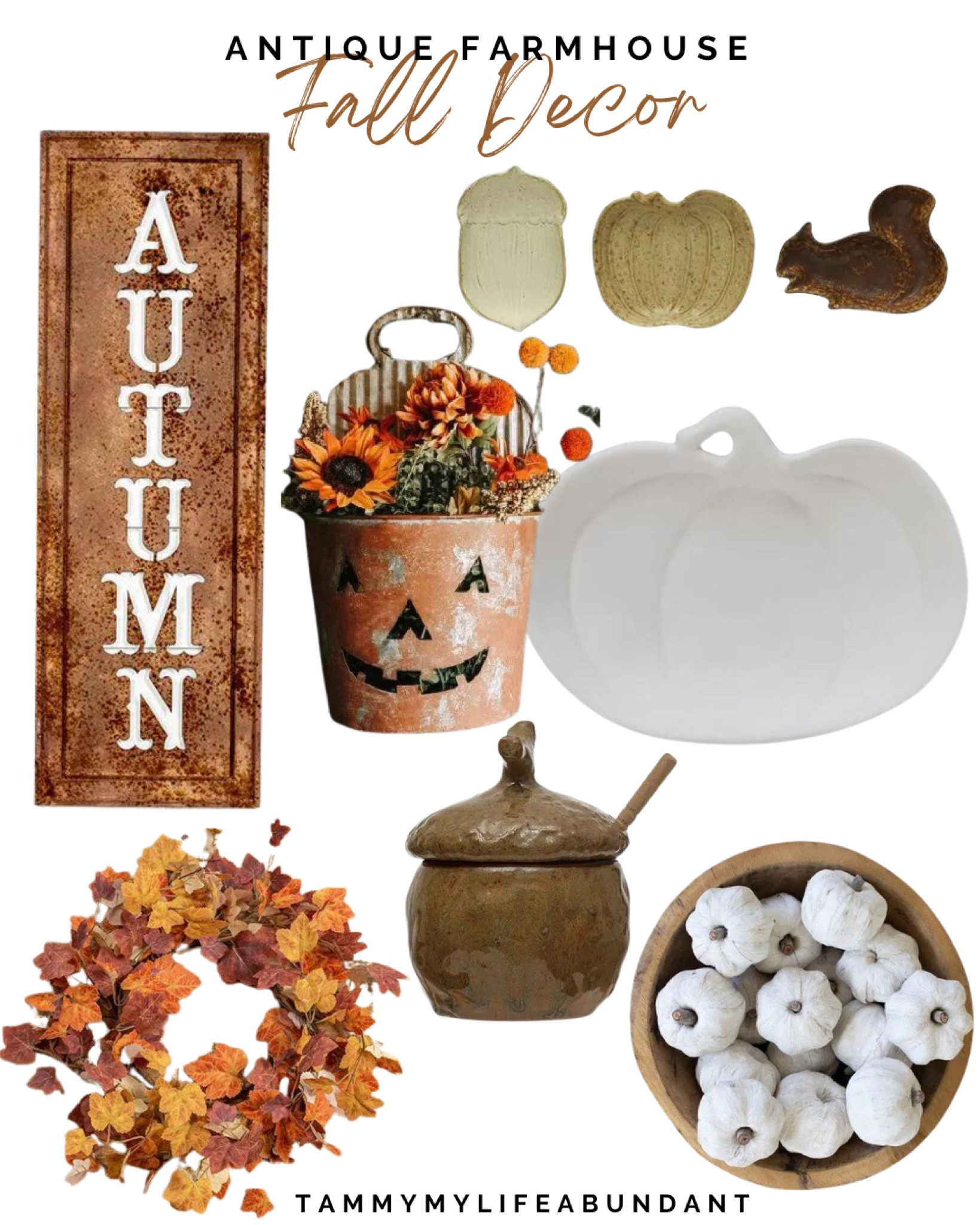 Antique Farmhouse fall finds
#fall

#LTKhome #LTKSeasonal