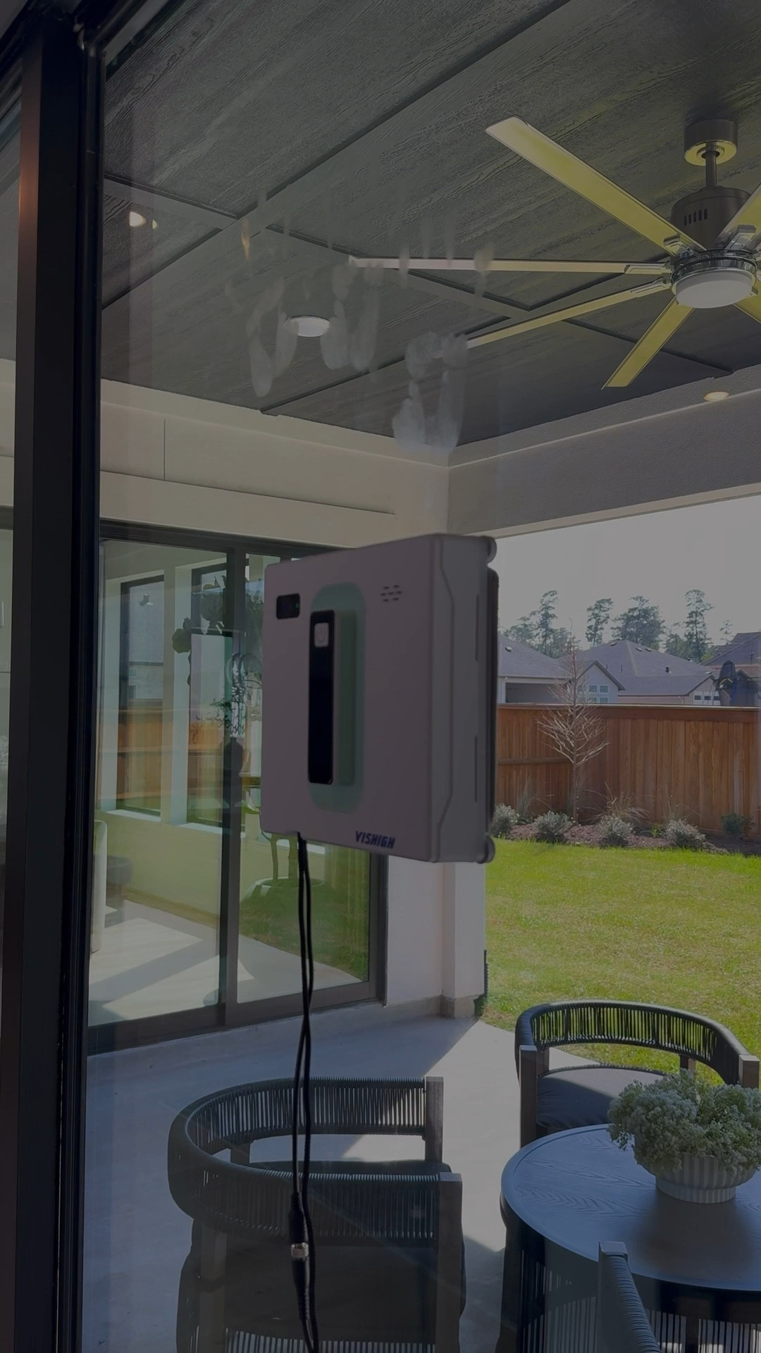 Probably my favorite gadget ever! 😆… plus - It only uses Water!!! I know right !?! I really had to put it to the test.… so I used Vaseline to create those hand prints😅 yup! The prints came off! So good!… trust me, I love my window sprays but nothing beats an automatic window cleaner 😆… plus, no more climbing ladders to clean your windows…. And you only need water! 🫢

I put it to the test (with all the Texan Pollen) - It cleans just as good outside as inside!  

It is both automatic & remote controlled so you target specific areas you’d like to clean. It can connect to your phone as well! 🤍❤️ Plus It has intelligent detect to prevent falls.

#LTKStyleTip #LTKHome #LTKSaleAlert