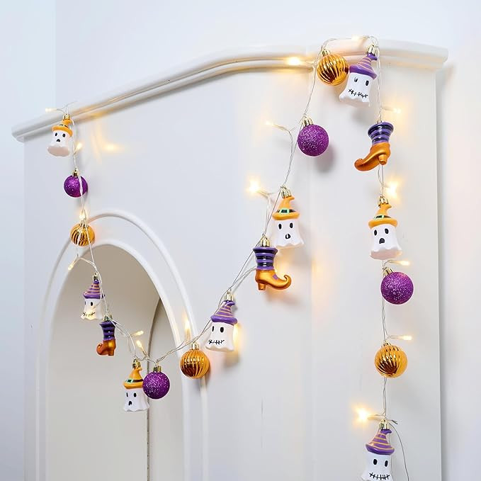 Valery Madelyn Halloween Ornaments Decorations Indoor for Tree, 20ct Variety Shatterproof Hanging... | Amazon (US)