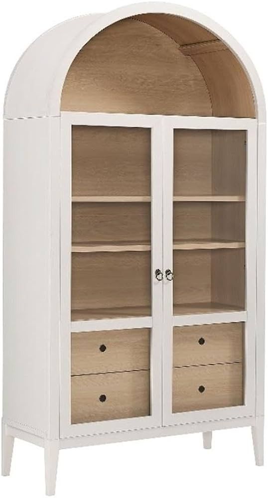Modway Nolan Arched Storage Display Cabinet - Modern Accent Cabinet for Living Room, Dining Room | Amazon (US)