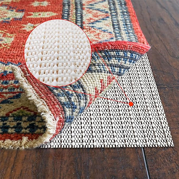 8x10 Non-Slip Area Rug Pad Gripper for Any Hard Surface Floors Keep Your Rugs Safe and in Place | Amazon (US)