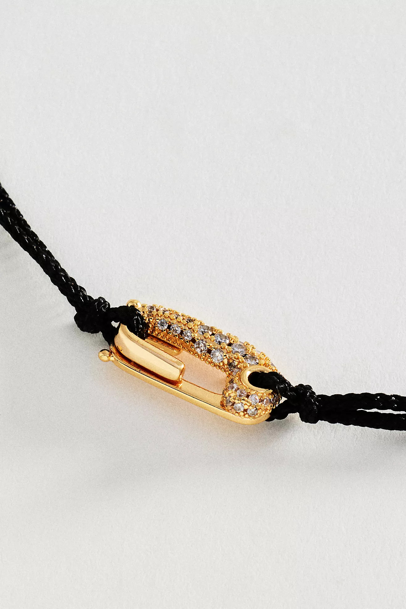 Corded Crystal Carabiner Necklace | Anthropologie (US)