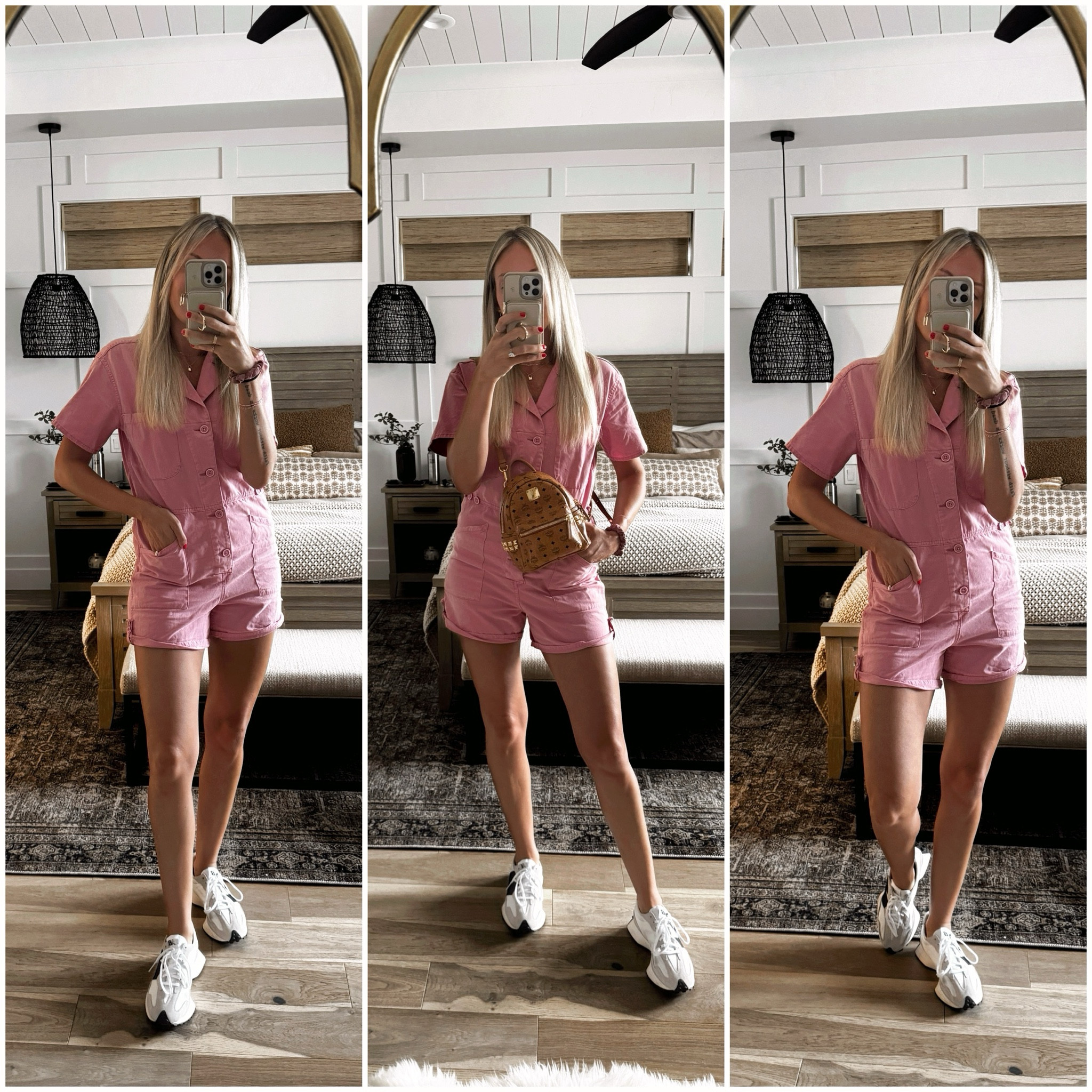 It's all fun and games in this romper until you have to pee. 🙃 Sure is cute tho. 💁🏼‍♀️ Everything's linked! 🛍️💕

#LTKStyleTip #LTKShoeCrush #LTKItBag