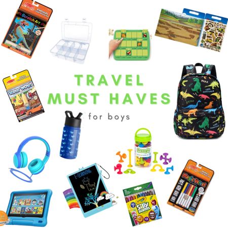 Travel must haves for boys  

#LTKtravel #LTKfamily #LTKkids