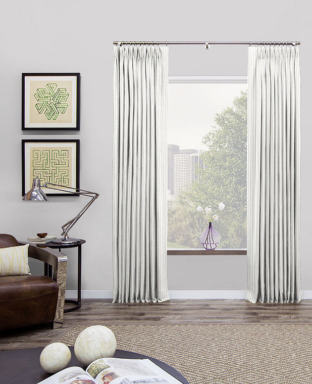 Tailored Pleat Drapery | The Shade Store