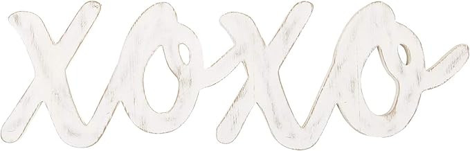 Mud Pie XOXO Word Wall Art | Amazon (US)