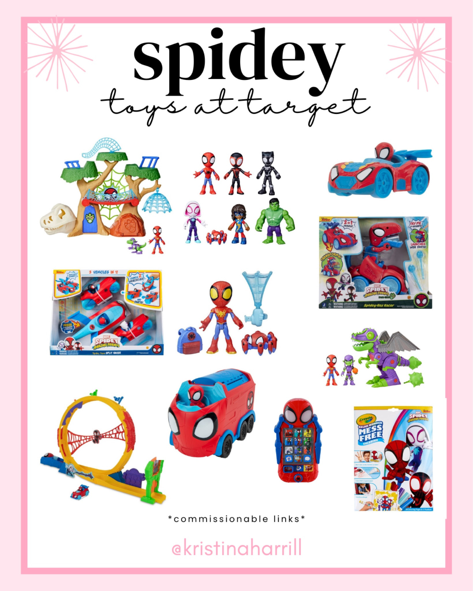 If your kids love Spidey and His Amazing Friends, you've gotta check out the cool toys they have at Target! These are some of my kids most played with toys. On sale right now at Target! 

#LTKSaleAlert #LTKGiftGuide #LTKKids