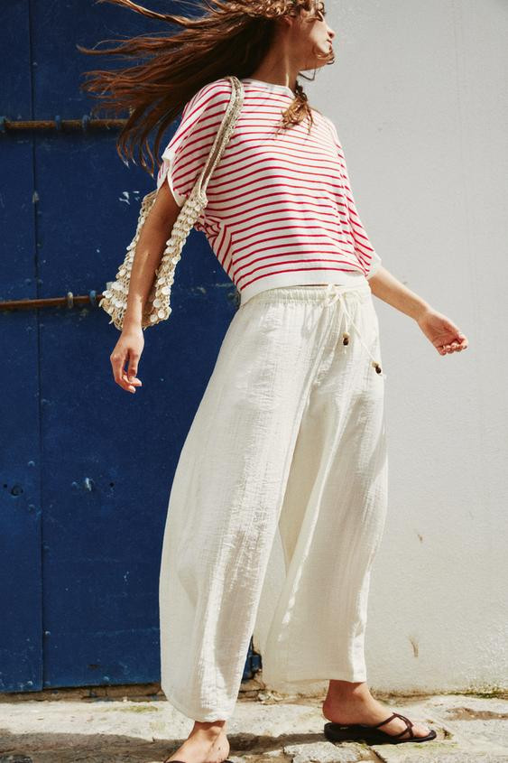 WIDE SLEEVE KNIT TOP | Zara US