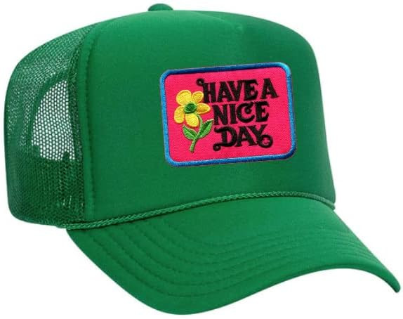 Have A Nice Day Vintage Patch Trucker Hat | Amazon (US)