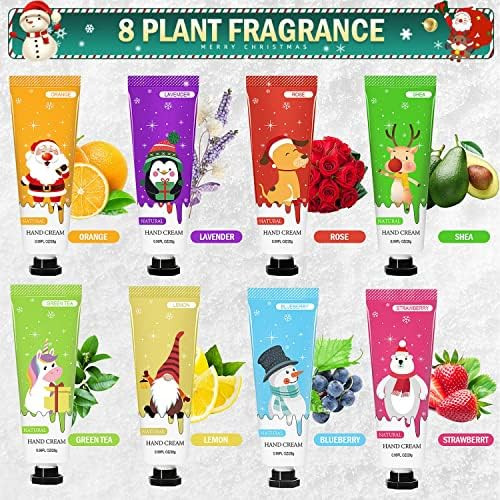 SenseYo Hand Cream Gift Set Natural Plant Fragrance Shea Hand Lition for Dry Cracked Hands Christ... | Amazon (US)