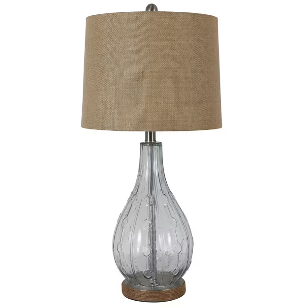 Emma Embossed Glass Table Lamp - Decor Therapy | Target