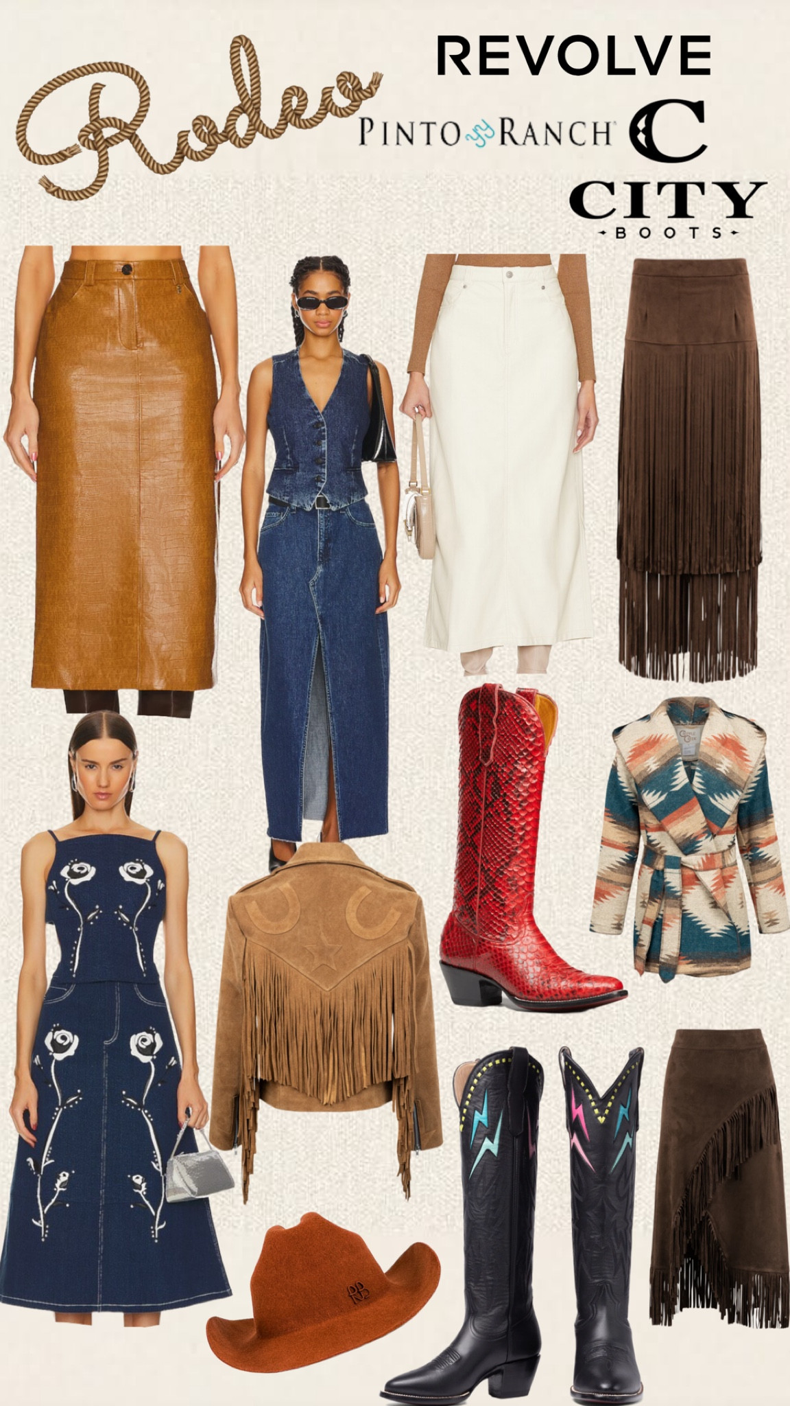 City Boots, Pinto Ranch & Revolve bringing out allllll your favorite Rodeo looks!!! I’m obsessssssed!!! 🤠 

#LTKshoecrush #LTKfindsunder100 #LTKstyletip