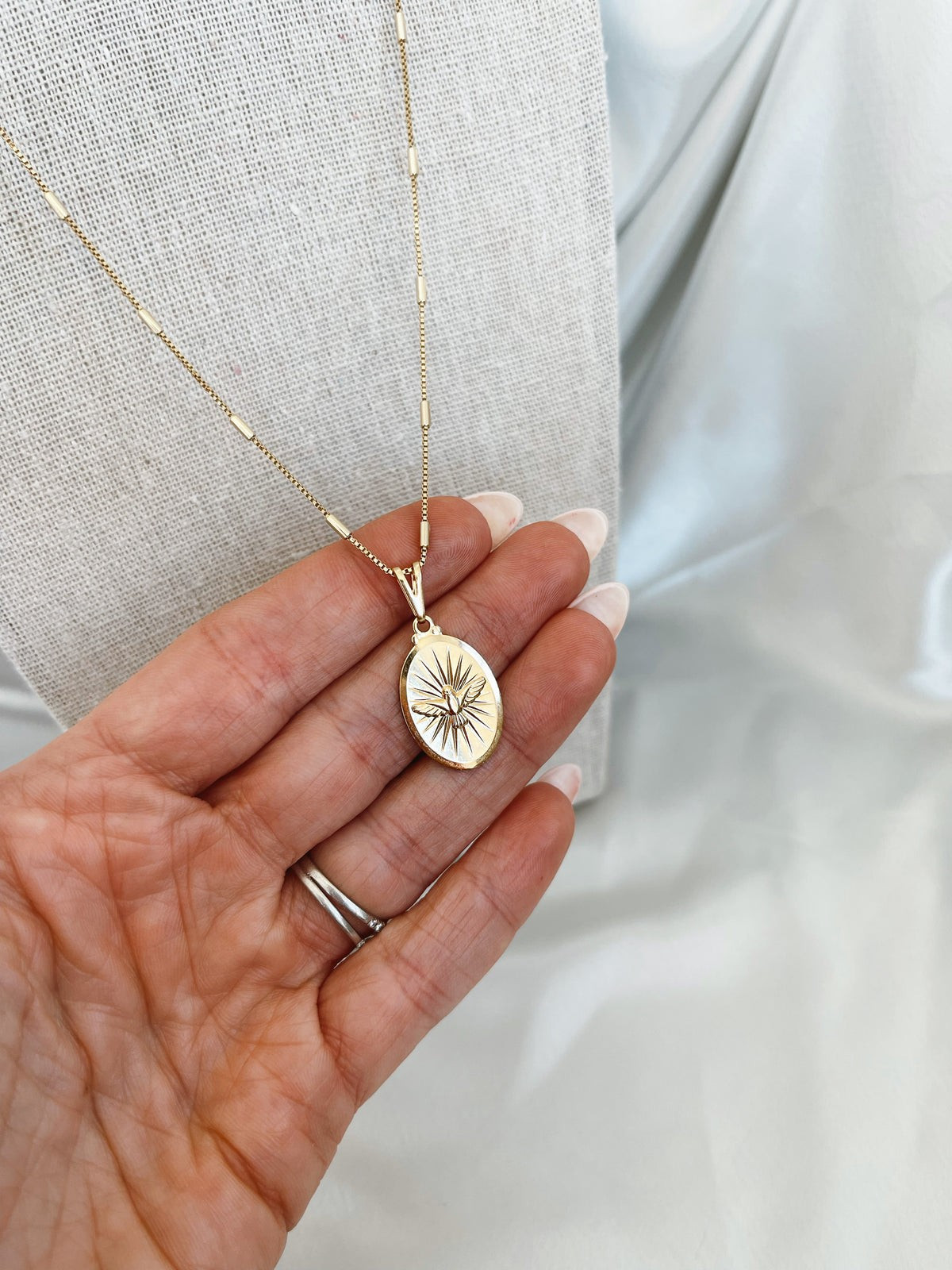 Peace and Love Pendant | Gratefully Helena