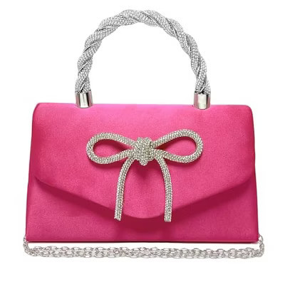 Women Evening Bag Sparkly Bow Clutch Purses Wedding Glitter Rhinestone | Target