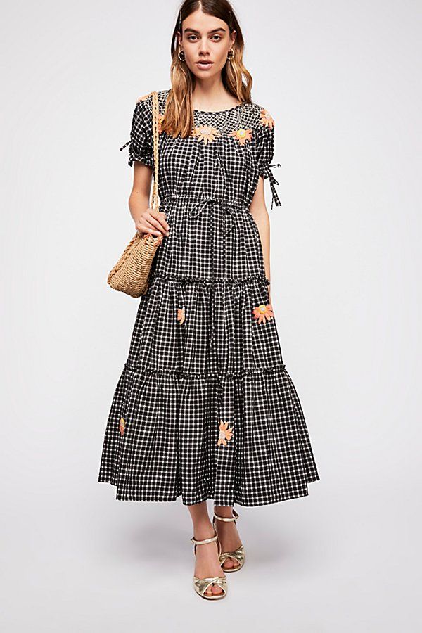 Daisy Smock Collar Maxi Dress by Innika Choo at Free People | Free People (Global - UK&FR Excluded)
