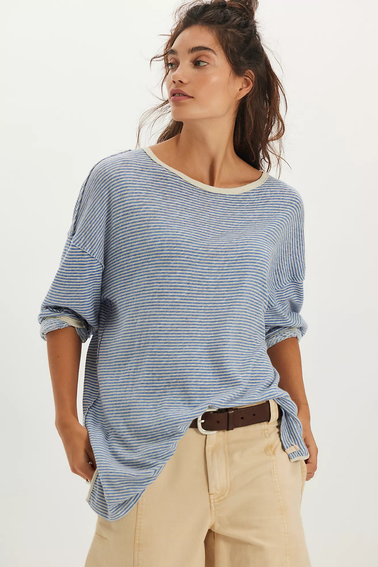 We The Free Veronica Stripe Tee | Free People (Global - UK&FR Excluded)