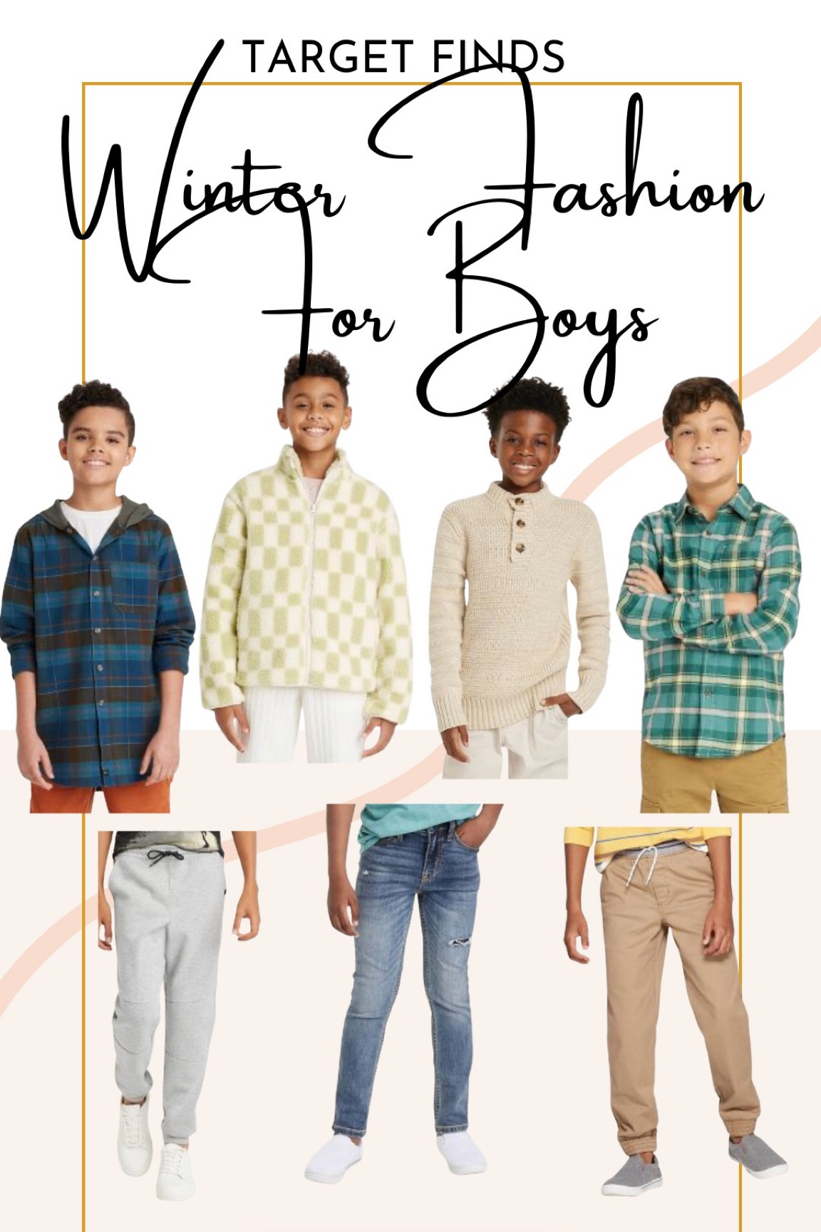 Winter fashions finds for boys! Find these stylish  and cozy threads at Target!

#LTKkids #LTKunder50 #LTKGiftGuide