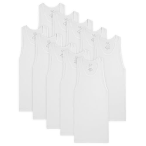 Fruit of The Loom Boys' Eversoft Cotton Undershirts, T Shirts & Tank Tops | Amazon (US)