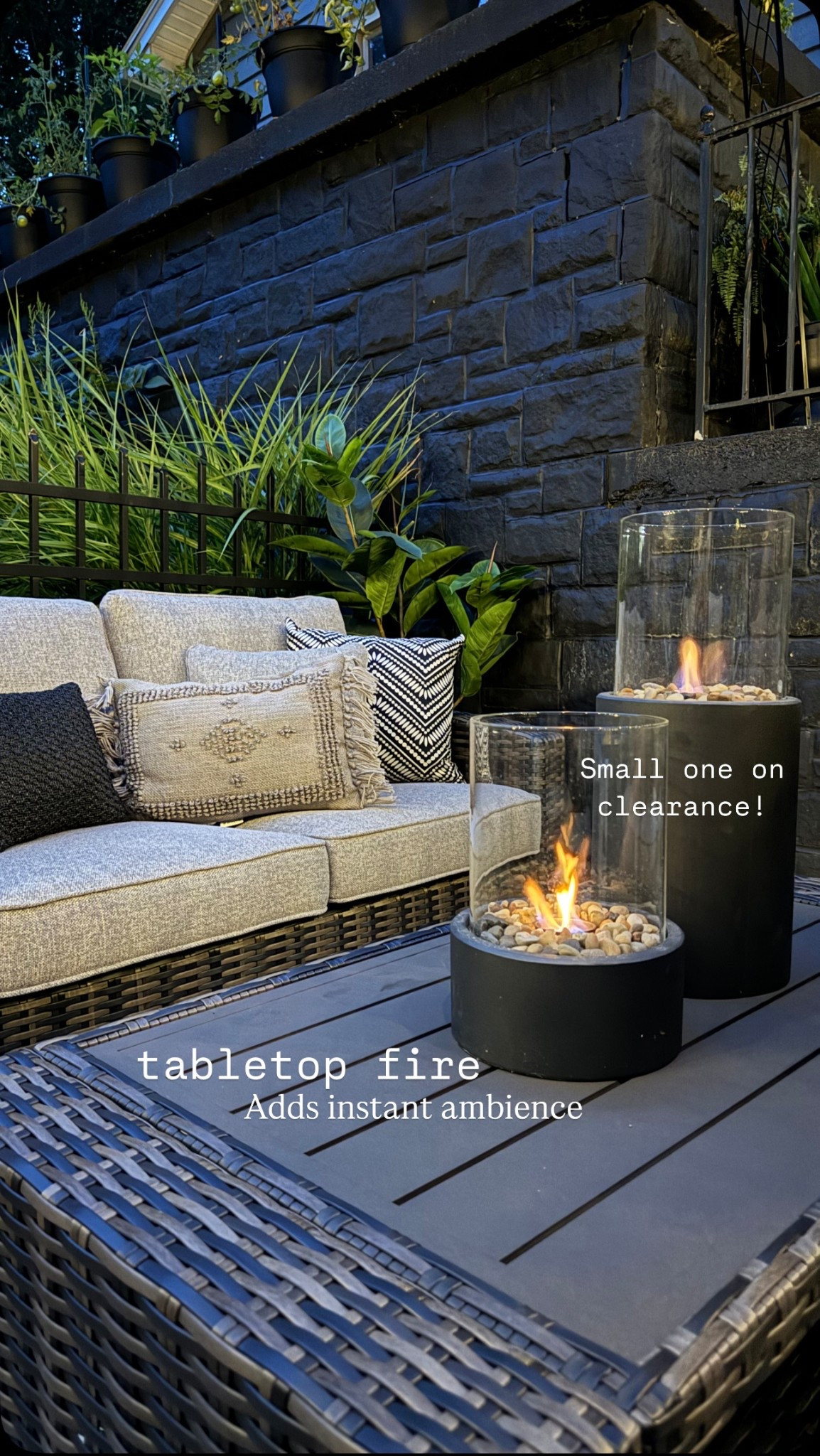 Add instant ambience to your patio with these table top fire . Patio must have from Walmart, a trending patio from Walmart.

#LTKHome #LTKStyleTip #LTKSaleAlert