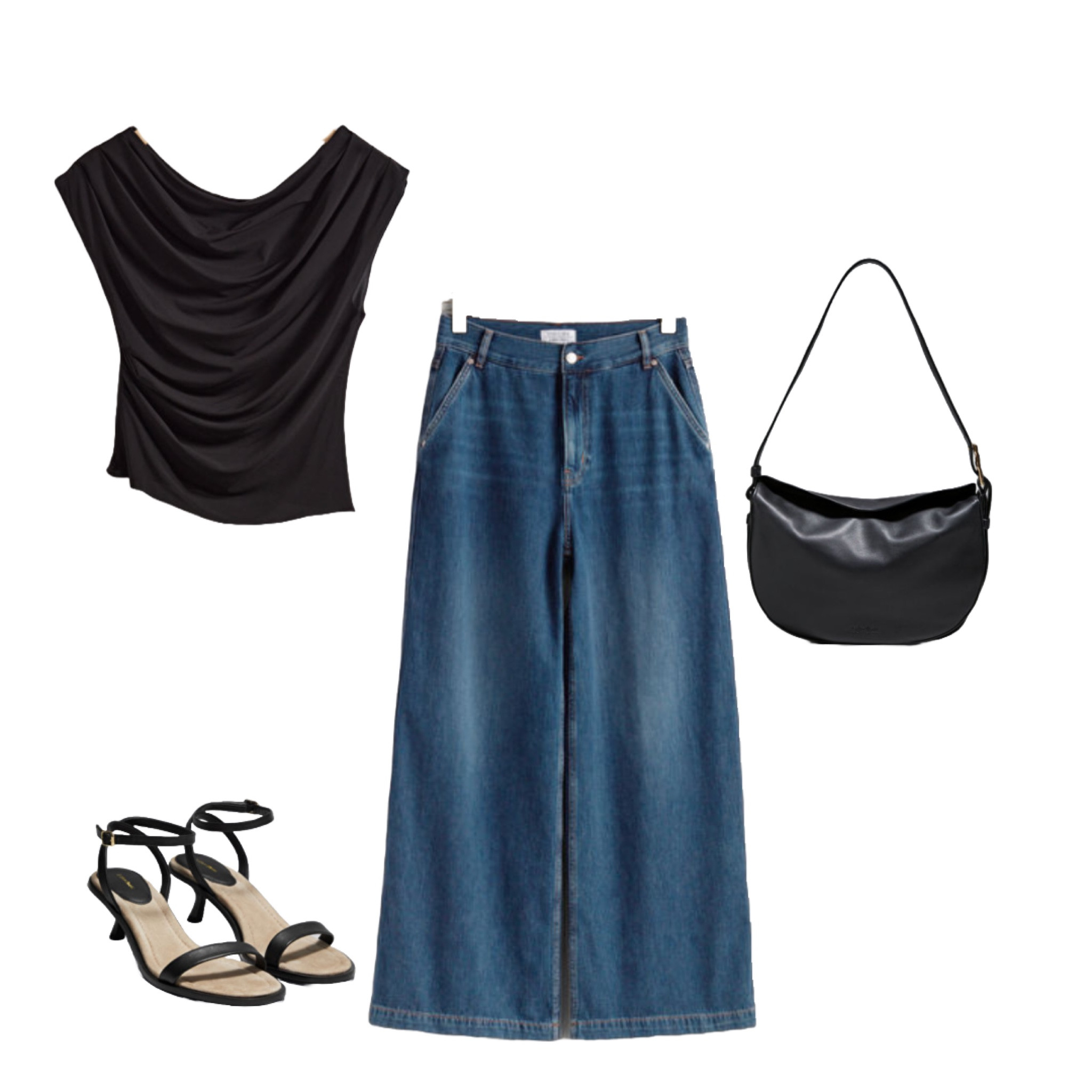 Outfit ideas for date night wide leg jeans 

#LTKeurope #LTKstyletip #LTKover50style