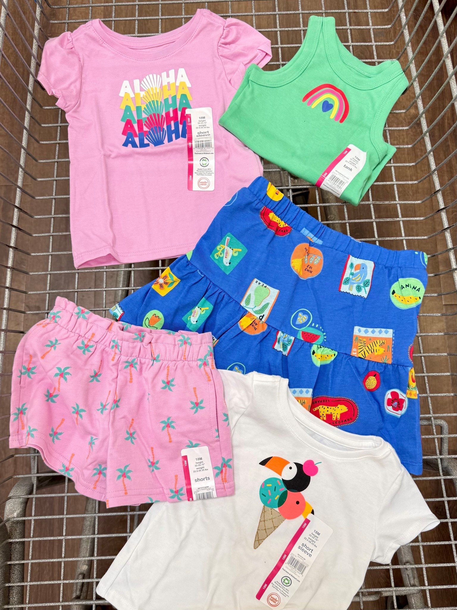 NEW Little girls mix and match summer tees and shorts 😍 less than $10 for each outfit!
- 

#walmart #walmartfind #walmartmom #girlfashion #girlstyle #springclothing #kidsfashion #kidstyle #girlmom #toddlergirlfashion #toddlergirlstyle

#LTKKids #LTKootd #LTKBaby 

#LTKBaby #LTKKids